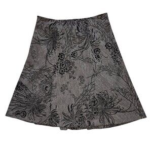 Bob Mackie Brown and Black Skirt Size 8